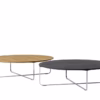 Montis Flint Coffee Occasional Table in Linoleum or Wood
