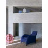 Montis Loge Armchair Lounge Chair with Optional Footstool Ottoman
