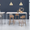 Mutto Base High Breakfast Dining Table without Castors