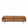 Muuto Outline Sofa 3 Seater With All Colour Options