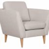Sits Mynta Armchair Upholstered in Fabric, Leather