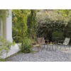 Nardi Outdoor Doga Relax Lounge Chair with Waterproof Bench Cushion