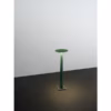 Nemo Portofino Portable Table Light in Emerald Green, Aluminium Base