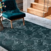 Nexus Octagon Petrol PRug by Asiatic