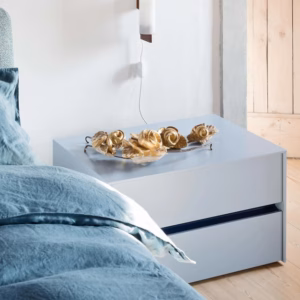 Novamobili PITAGORA 2 Drawer Bedside Table 55.8cm Width