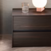 Novamobili PITAGORA 2 Drawer Bedside Table 55.8cm Width