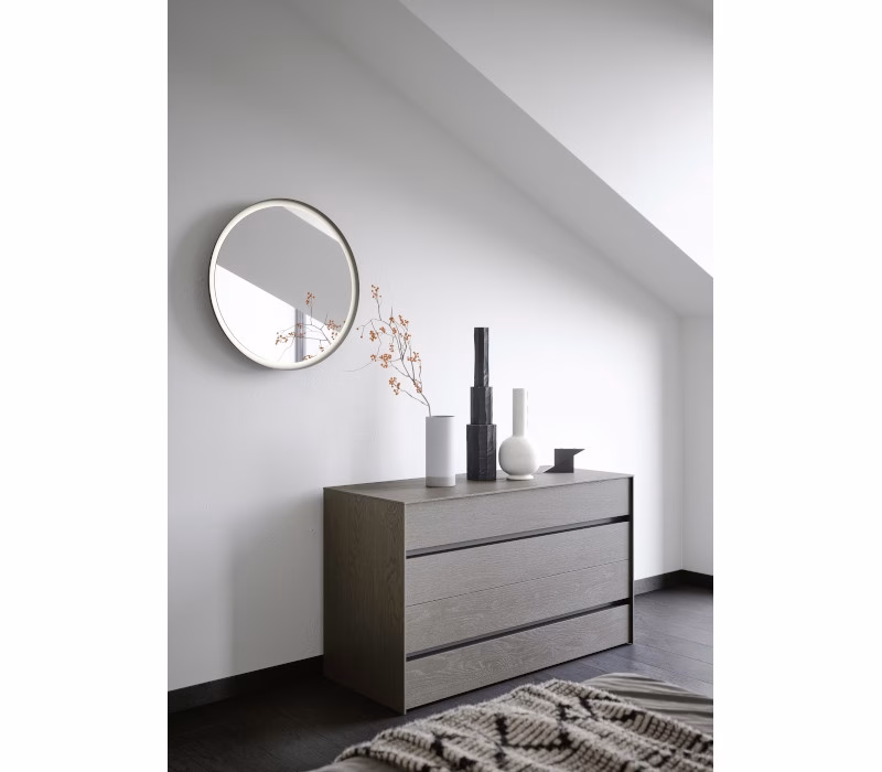 Novamobili PITAGORA 4 Drawer Chest of Drawers 129.8cm Width