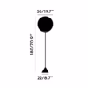 Tom Dixon Opal Cone Floor Lamp