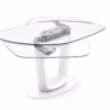 Orbital Glass Extending Table by Calligaris