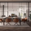 Ozzio Italia Metro Quadro Extending Table
