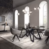 Ozzio Italia Papillon Fixed Table 