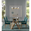 Ozzio Italia Papillon Fixed Table 