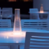 Pablo Design Candel Portable LED Silver Body Clear Diffuser USB Charging