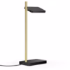 Pablo Design Talia Table Lamp Black with Brass Post