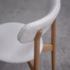 Paul Rogers Cover Wood Dining Chair 