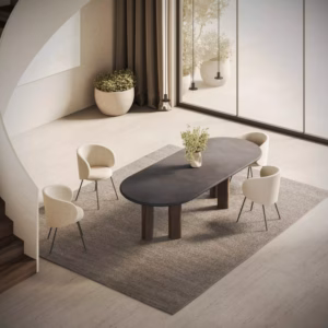 Paul Rogers Pillar Dining Table 