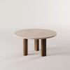 Paul Rogers Pillar Round Dining Table 