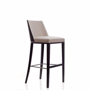 Peressini Casa Cora Wooden Back Barstool