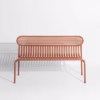 Petite Friture Week-end Outdoor Bench With Back