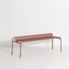 Petite Friture Week-end Outdoor Bench Without Back