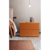 Pianca Norma 42cm Height Bedside Table or Cabinet Chest 2 Drawers