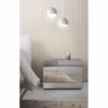 Pianca Norma 42cm Height Bedside Table or Cabinet Chest 2 Drawers