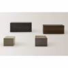 Pianca Norma 42cm Height Bedside Table or Cabinet Chest 2 Drawers