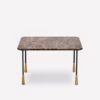 Pianca BAIO Coffee Rectangular Table 75cm in Marble, Wood or Stone