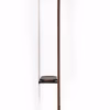 Porada Backstage Wall Hanger Mirror in Canaletta Walnut 