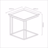 Porada Cucù Side Table Dimensions