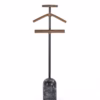 Porada Ekero Rack Valet Stand in Canaletta Walnut & Marble