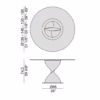Elika Round Table by Porada