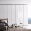 Presotto Glass Hinged Door Wardrobe
