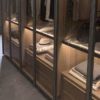 Presotto Telaio Vetro Hinged Door Wardrobe