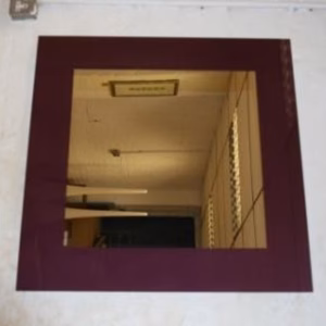 Mini Casa Purple Glass Mirror - Ex-Display