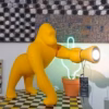 Qeeboo Kong XS Lamp in Six Different Colours