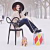 Qeeboo Ribbon Chair in Pink, Black or White