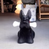 Qeeboo Scottie 'Dog' Lamp Light Available in 2 Colours