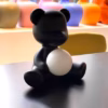 Qeeboo Teddy Girl Lamp Light with Rechargeable Led in 9 Colours
