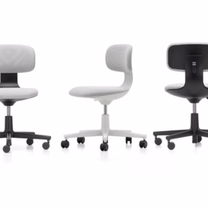 Vitra Rookie Chair, Fabric, Leaather Upholstery