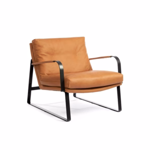 Conform Shabby Armchair Lounge Chair Base in Fabric or Leather