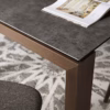 Sigma Glass Extending Table by Calligaris Connubia