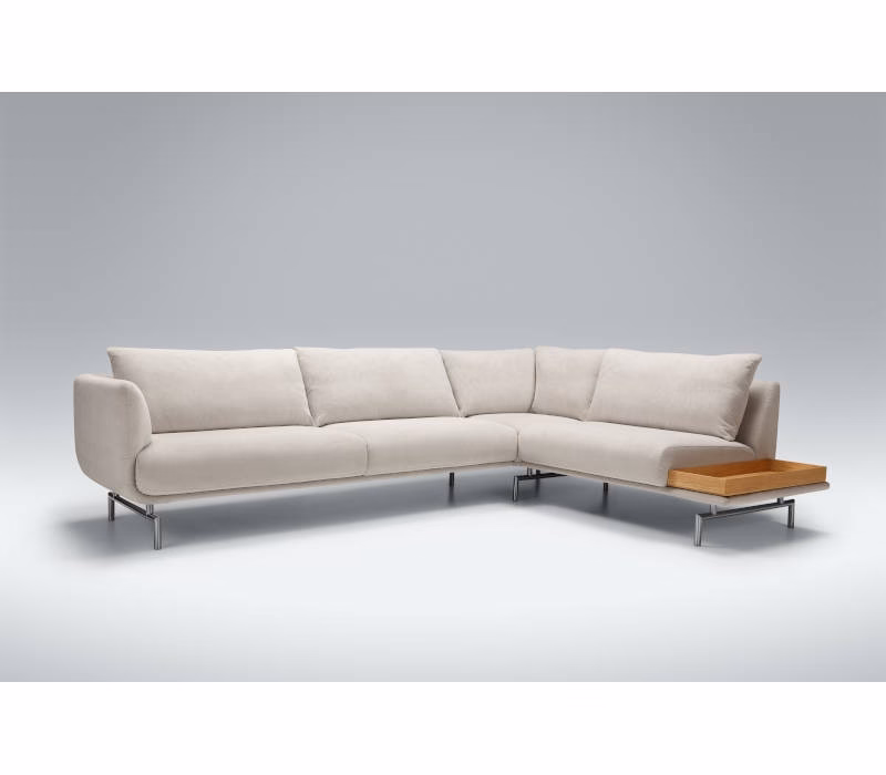 SITS MOA 3 Seater Modular Corner Sofa with Side Table