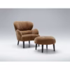Sits Ross Home Armchair Lounge Chair with Footstool