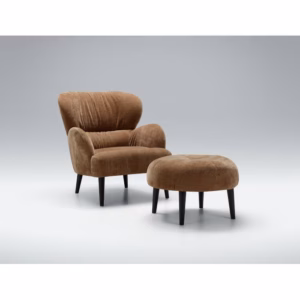 Sits Ross Home Armchair Lounge Chair with Footstool