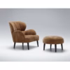 Sits Ross Home Armchair Lounge Chair with Footstool
