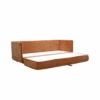 Sits Stina 3 Seater Sofabed with Armrest Cushions 214cm Width