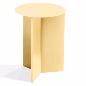 Slit Table Round Table by Hay
