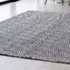 Sloan Black White Rug by Asiatic