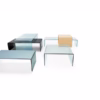 Sovet Italia Bridge Coffee Table Rectangular in Different Sizes & Colours